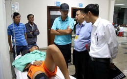 Đội trưởng U.19 SHB Đà Nẵng vẫn chưa thể phẫu thuật sau chấn thương kinh hoàng
