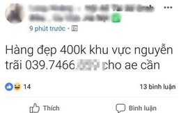 Nữ sinh lớp 12 bị tài xế xe ôm công nghệ rao số trên mạng, nội dung đi khách 400k/ lượt