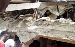Sập tòa nhà trường học ở Nigeria: 7 trẻ em đã được giải cứu