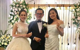 Tự Long khiến Trung Hiếu "bối rối" trong đám cưới với vợ kém 19 tuổi