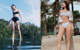 Chi Pu khoe ảnh diện bikini, body thay đổi đến bất ngờ khi đặt cạnh hình ảnh từ 2 năm trước