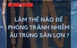 Làm thế nào để phòng tránh nhiễm ấu trùng sán lợn?