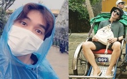"Tiểu So Ji Sub" Yoo Seung Ho khoe ảnh vi vu Đà Nẵng lên Instagram, thích thú trải nghiệm đi xích lô và thuyền