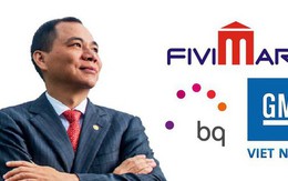 Hé lộ số tiền Vingroup đã chi cho các thương vụ mua lại GM Việt Nam, Fivimart và hãng điện thoại Tây Ban Nha