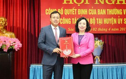 Con trai nguyên Bí thư Hà Nội Phạm Quang Nghị làm Phó bí thư huyện Sóc Sơn