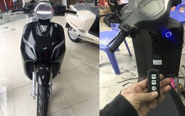 VinFast Klara đầu tiên Hà Nội độ khóa thông minh của Honda