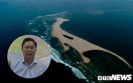 Quảng Nam cắm biển báo tại đảo cát dài 3 cây số nổi lên giữa biển Hội An
