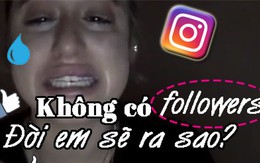 Tài khoản Instagram 100 nghìn lượt theo dõi bị xóa, hot girl khóc như mưa vì sẽ phải đi làm 8 tiếng/ngày để kiếm sống