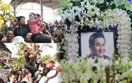 Phẫn nộ hình ảnh leo cây, đu cột livestream lễ tang Anh Vũ