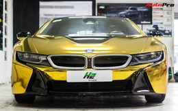 Dân chơi Sài Gòn mang BMW i8 đi đổi diện mạo phong cách nhà giàu Dubai