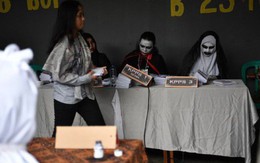 Indonesia dùng ma cà rồng lôi kéo cử tri tới bỏ phiếu