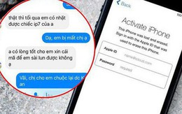 Bức xúc chuyện cô gái nhặt được iPhone không trả còn hồn nhiên nhắn tin xin mật khẩu iCloud để đỡ mất tiền mở khoá