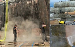 Công nghệ Steam Cleaning liệu có làm hỏng di tích? Yên tâm, hàng trăm công trình lịch sử đã được thử trước rồi