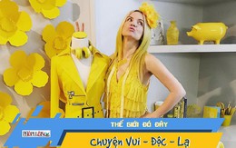 Video: Cô gái ánh dương, suốt 7 năm chỉ mặc màu vàng
