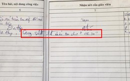 Hí hoáy nhắn tin với người thương trong giờ học, cô giáo ra tay viết một câu khiến học sinh xấu hổ chừa đến già