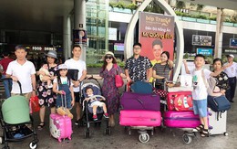 Đi trốn tận resort sang chảnh ở Đà Nẵng, đại gia đình Hằng Túi gây choáng với đội hình 10 thành viên ríu rít xếp hàng