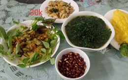 Khoe loạt mâm cơm 4 người ăn chưa đến 50k, vợ trẻ khiến chị em hoang mang cho đến khi tiết lộ điều này