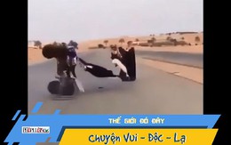 Video: Choáng với trò ‘nhảy dây’ kiểu Saudi Arabia