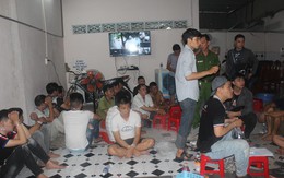 Phá ổ bạc lớn do Tuấn "nước” tổ chức tại nhà riêng