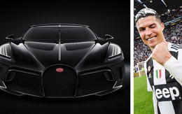 Cristiano Ronaldo tậu xe 'siêu độc' Bugatti La Voiture Noire?