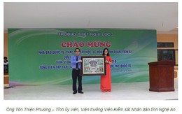 Viện trưởng Viện KSND tỉnh Nghệ An: Dự lễ đón 'Nhà báo quốc tế' là do thông báo từ Viện KSND Tối cao