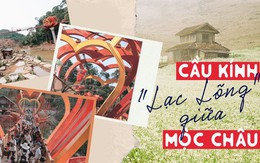 Tranh cãi xoay quanh yếu tố thẩm mỹ của cây cầu 5D đang gây sốt ở Mộc Châu: Khen đẹp thì ít nhưng chê bai "sến súa", "lạc lõng" nhiều vô kể