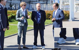 Tổng thống Putin 'trẻ trung' khi vận giày thể thao nổi tiếng của Mỹ
