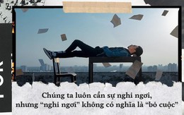 Bỏ việc bỏ deadline về quê “nuôi cá và trồng rau” như Đen Vâu bảo, nghe thì hay ho nhưng bỏ hết thì ai làm?