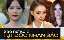 Nhan sắc tuột dốc, lên xuống thất thường của sao nữ Vbiz: Đa số dính nghi vấn thẩm mỹ, riêng người số 2 gây sốc!