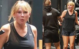 Đây là Taylor Swift đi tập gym: Mặt mộc phờ phạc mướt mải mồ hôi, body "đô con" và hình như lại tăng cân nữa rồi?