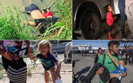 Những bức ảnh lay động lòng người cho thấy sự tàn nhẫn của thảm họa di cư, khi hàng rào thép gai nơi biên giới 'cứa nát' cuộc đời những đứa trẻ