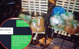 Trơ trẽn bom 11 bịch bún và mì trị giá 500k kèm lời nhắn "đem về ăn đi", nam khách hàng bị dân mạng ném đá kịch liệt