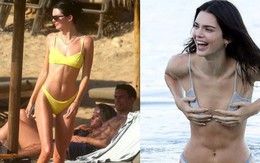 Loạt ảnh bikini chưa chỉnh sửa lột tả chân thực body của Kendall Jenner: Kể cả vòng 1 có phẳng lỳ thì vẫn sexy tuyệt đối