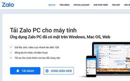 Zalo "thoát hiểm” thu hồi tên miền, xin giấy phép mạng xã hội để hoạt động