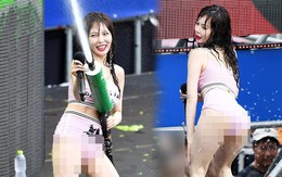 HyunA bị chỉ trích vì ăn mặc, tạo dáng phản cảm tại lễ hội