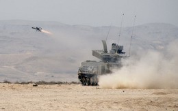 [ẢNH] Israel huy động xe tăng phóng tên lửa siêu đặc biệt tấn công Syria