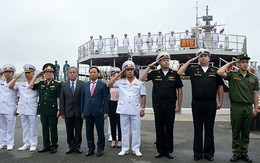 Video: Tàu chiến Việt Nam lần đầu tiên đến Vladivostok tham gia duyệt binh