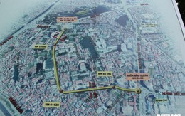 Ảnh: Con đường quan trọng trung tâm Thủ đô rục rịch thi công sau 15 năm 'đắp chiếu'