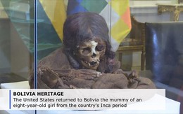 Bolivia tiếp nhận lại xác ướp của một bé gái 8 tuổi thuộc thời Inca