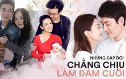 8 cặp đôi đình đám không chịu tổ chức hôn lễ: Cặp cưới chạy bầu, kẻ lén lút ngoại tình, duy chỉ 2 đôi hạnh phúc