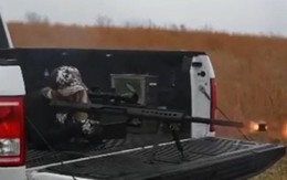 Video: Uy lực của súng bắn tỉa hạng nặng trong tay cô gái Israel