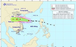 Bão Podul di chuyển nhanh, trưa mai đổ bộ đất liền