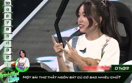 Không biết 7x8 bằng bao nhiêu, streamer Linh Ngọc Đàm bị ném đá không thương tiếc trong 'Nhanh như chớp'