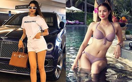 Hoa hậu bị đồn sang Mỹ sinh con cho đại gia sống sang chảnh ở trời Tây