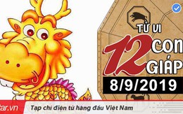 Xem tử vi Chủ nhật ngày 8/9/2019 của 12 con giáp: Tuổi Thân gặp người tâm đầu ý hợp, Thìn đề phòng sức khỏe