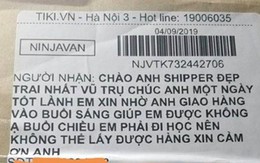 Sợ anh shipper không giao hàng buổi sáng, cô nàng nghĩ ngay kế độc - dị - lạ khiến dân mạng tấm tắc: Cưng quá đi!