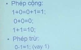 Ai bảo lên Đại học nhàn chắc phải rút lại câu nói khi nhìn thấy phép toán này