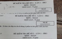 Đặt mã đề toàn hỏi chấm với chấm than, giáo viên khiến học sinh “khóc thét” không biết tìm đồng bọn cùng đề kiểu gì