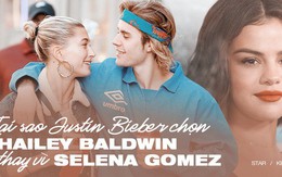 Tại sao Hailey mới là người bước lên lễ đường với Justin Bieber chứ không phải Selena? Cái gì cũng có lý do của nó!