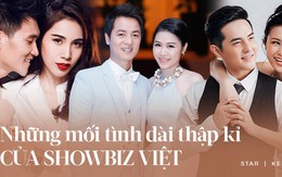 4 mối tình dài cả thập kỷ đáng ngưỡng mộ nhất Vbiz: Cặp quyết giấu mặt con, yêu xa tận 5 năm, cặp háo hức sắp về chung nhà